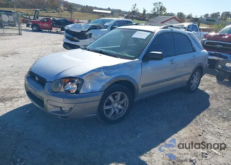 2005 Subaru Impreza Outback Sport Base W/Special Edition from USA, damaged, VIN JF1GG68515H814606